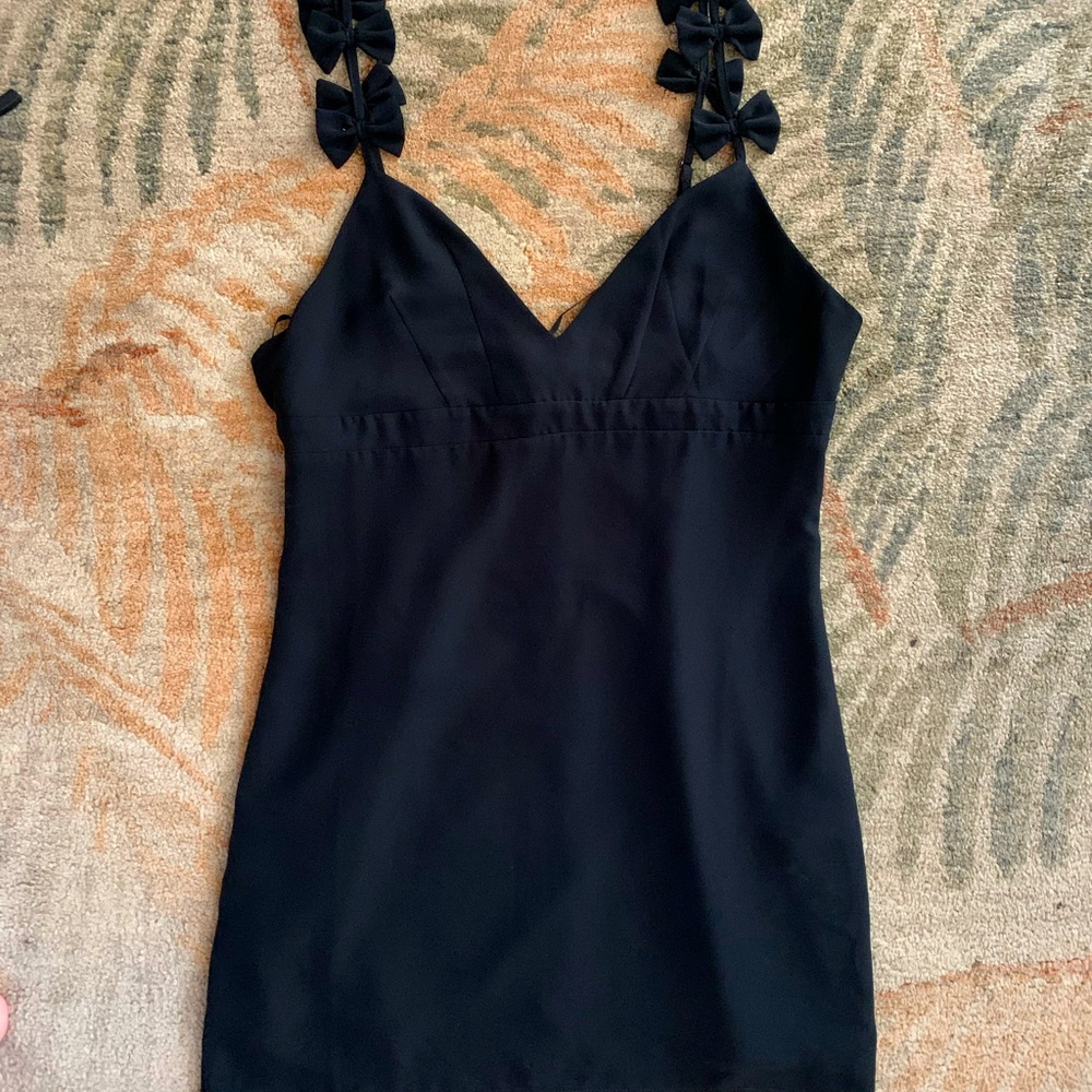 Forever 21 LBD w/ cute bow accents on the straps